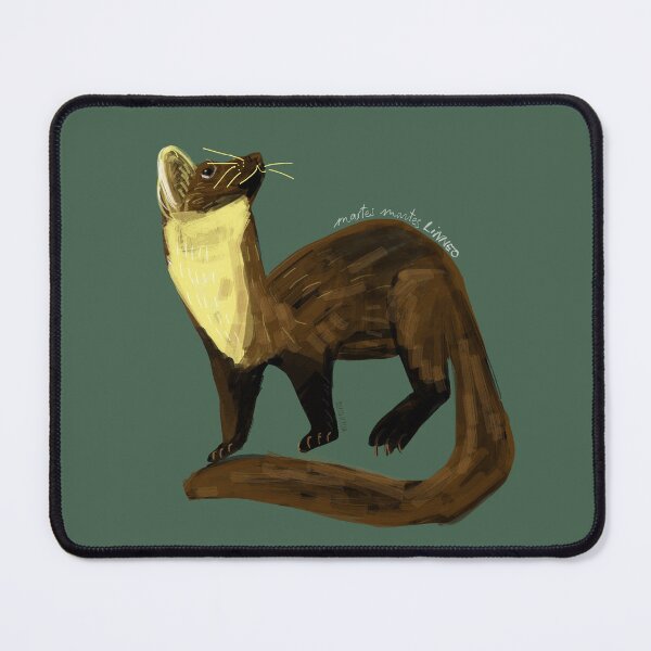 Aperçu de l'œuvre Version de la carte Marten Mustelid créée et vendue par belettelepink.