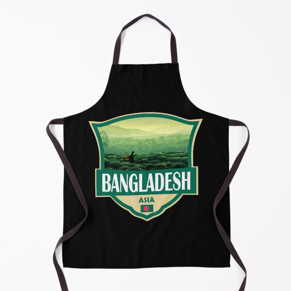 Item preview, Bangladesh Illustration Retro Badge designed and sold by KrisSidDesigns.