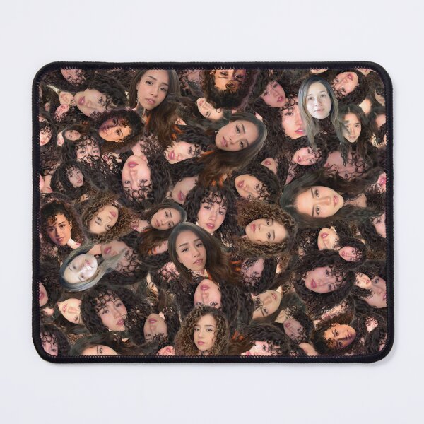 Item preview, Pokimane - Streamer face pattern designed and sold by ManOfManyFaces.