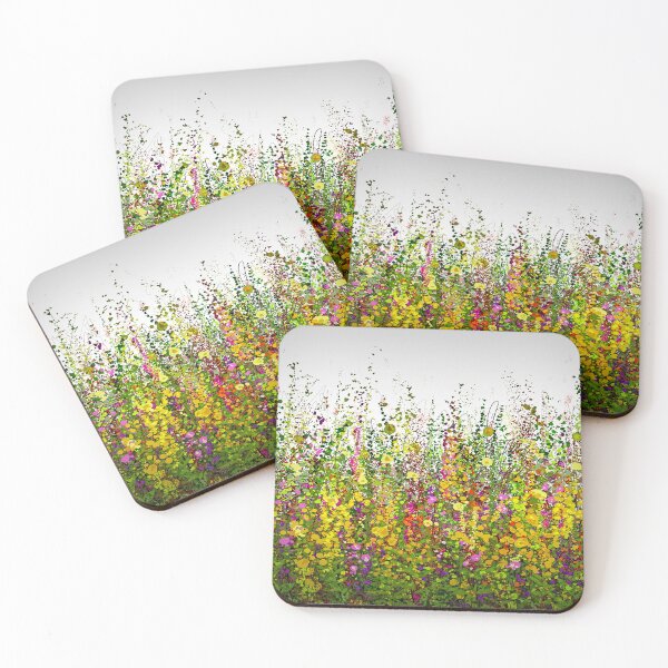 Item preview, The Bees Knees Vibrant Flower Meadow designed and sold by Rocky Mountain Artistry.
