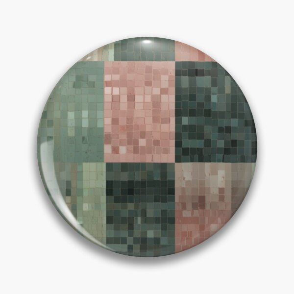 Item preview, Soft Pixel Pattern in Sage, Mint, and Blush designed and sold by Glam-OOTD.