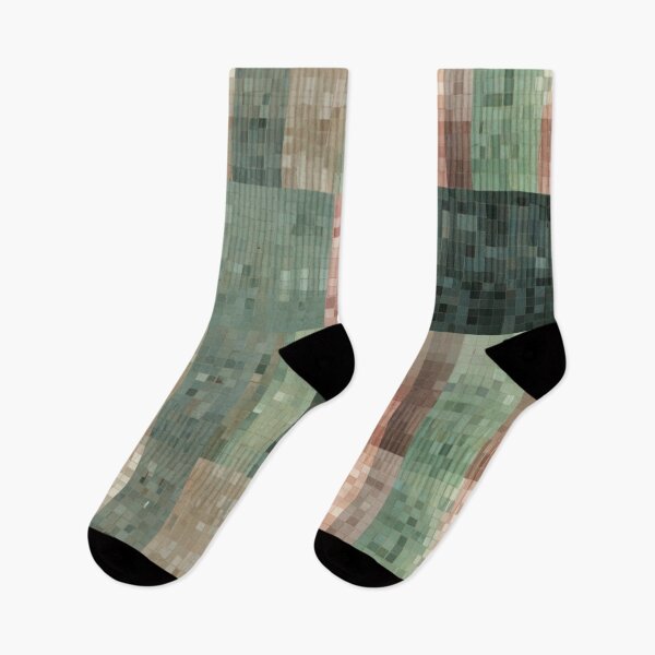 Item preview, Soft Pixel Pattern in Sage, Mint, and Blush designed and sold by Glam-OOTD.
