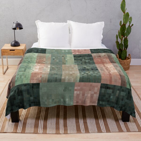 Item preview, Soft Pixel Pattern in Sage, Mint, and Blush designed and sold by Glam-OOTD.