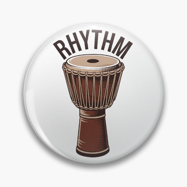 Item preview, Djembe Hand Drum Rhythm designed and sold by Ambient Mind Design.