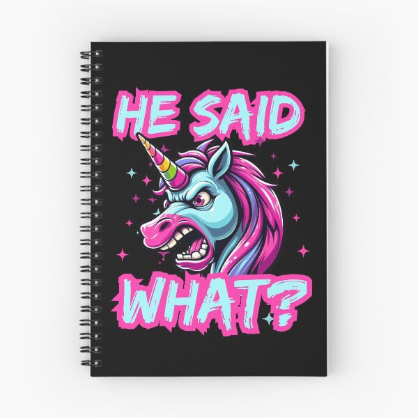 Item preview, Angry Unicorn | He Said What designed and sold by McThingummy.