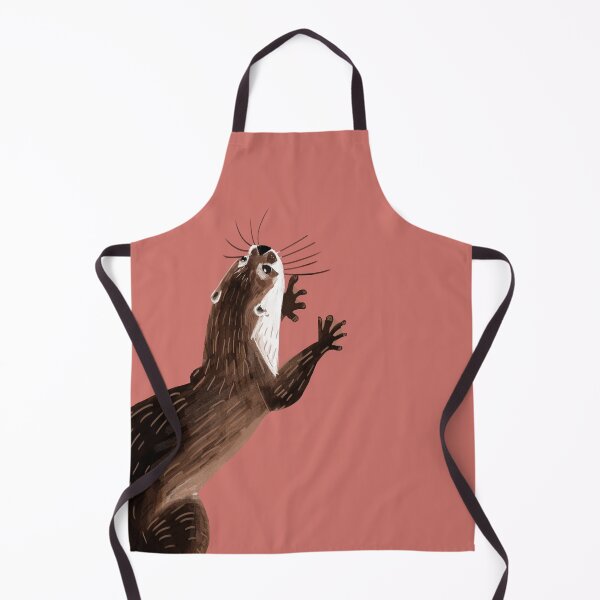 Artikelvorschau, Totem Amblonyx Otter Lebende Koralle entworfen und verkauft von belettelepink.