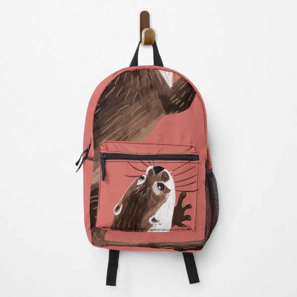 Artikelvorschau, Totem Amblonyx Otter Lebende Koralle entworfen und verkauft von belettelepink.
