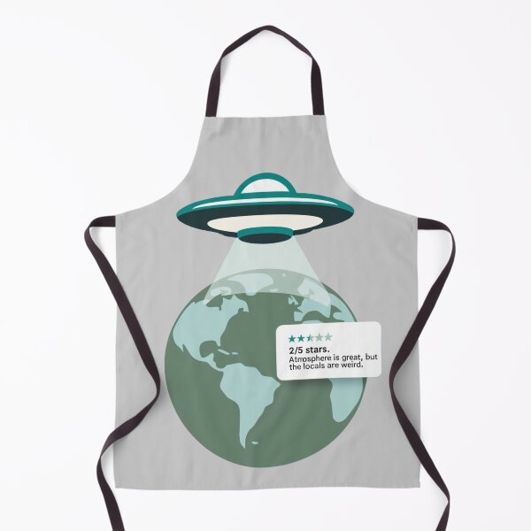 Item preview, Funny UFO design. Space Tourist rating. designed and sold by Shoot-The-Moon.