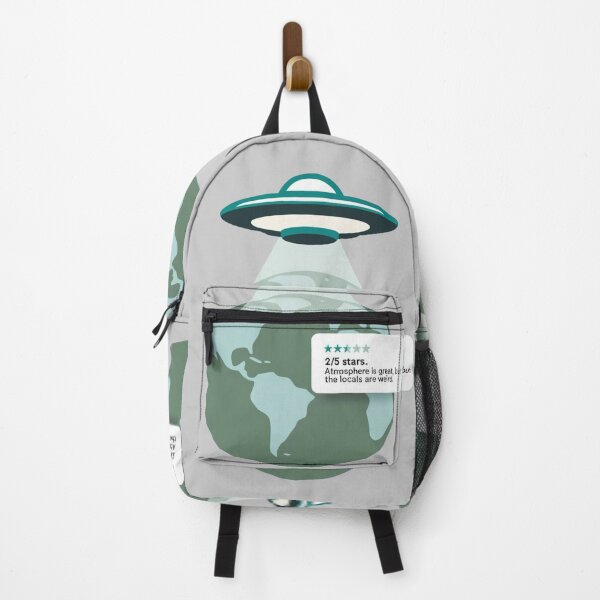Item preview, Funny UFO design. Space Tourist rating. designed and sold by Shoot-The-Moon.