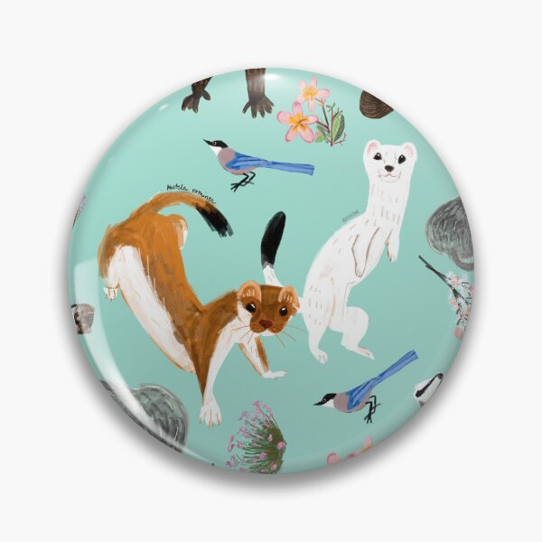 Item preview, Mustelids from Spain pattern designed and sold by belettelepink.