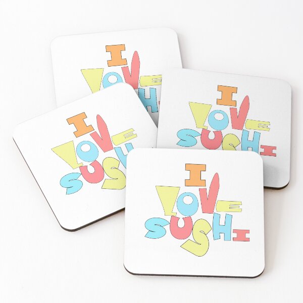Item preview, I Love Sushi – Cute Japanese Food Lover Design | Sushi Addict Gift designed and sold by sednalafandy79.
