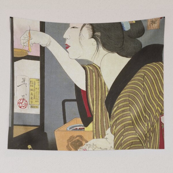 Item preview, Tsukioka Yoshitoshi - Thirty-Two Aspects of Women: Melancholy designed and sold by store-wasabi.