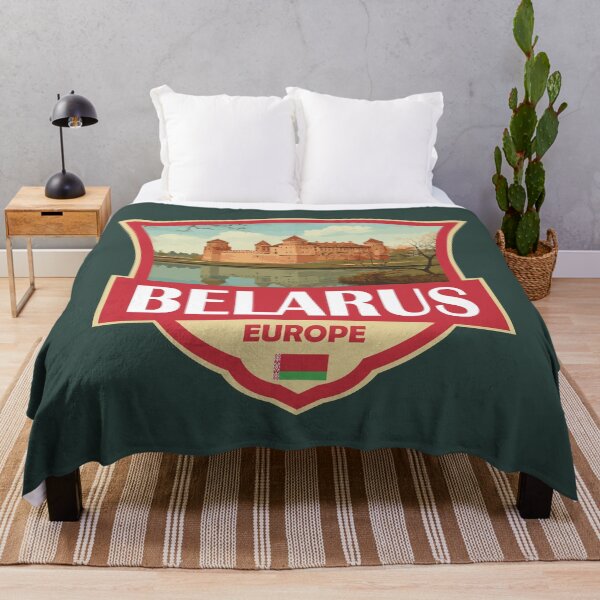 Item preview, Belarus Illustration Retro Badge designed and sold by KrisSidDesigns.