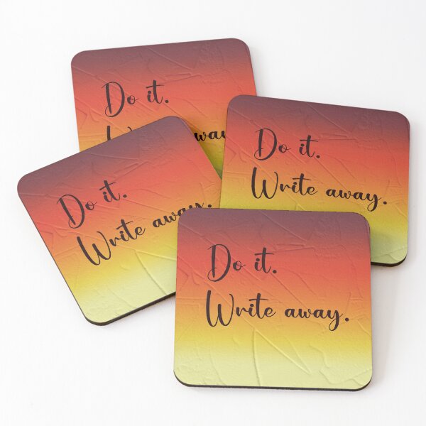 Item preview, Do It. Write Away. designed and sold by SuspendedDreams.