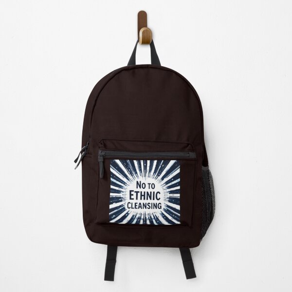 Item preview, No to Ethnic Cleansing | Human Rights Protest designed and sold by NileNova.