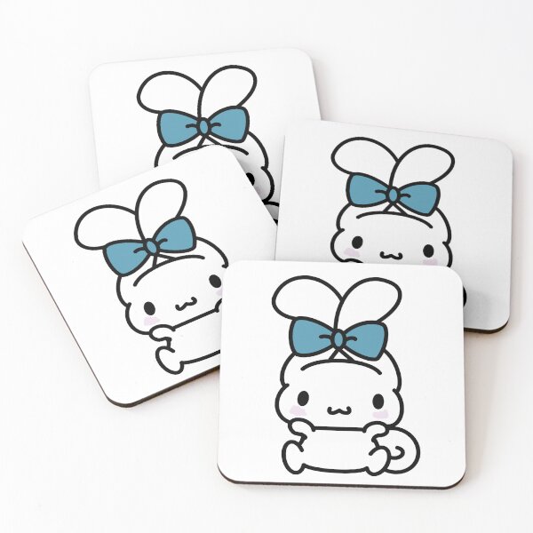 Item preview, Cute Bunny wearing bow designed and sold by Thing3of4girlie.