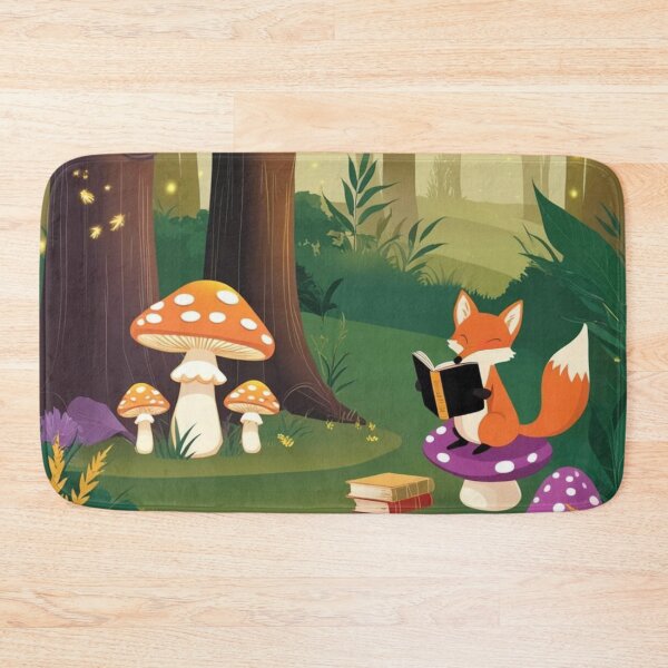 Item preview, Woodland Fox whimsical design. Toadstool Lanterns. designed and sold by Shoot-The-Moon.