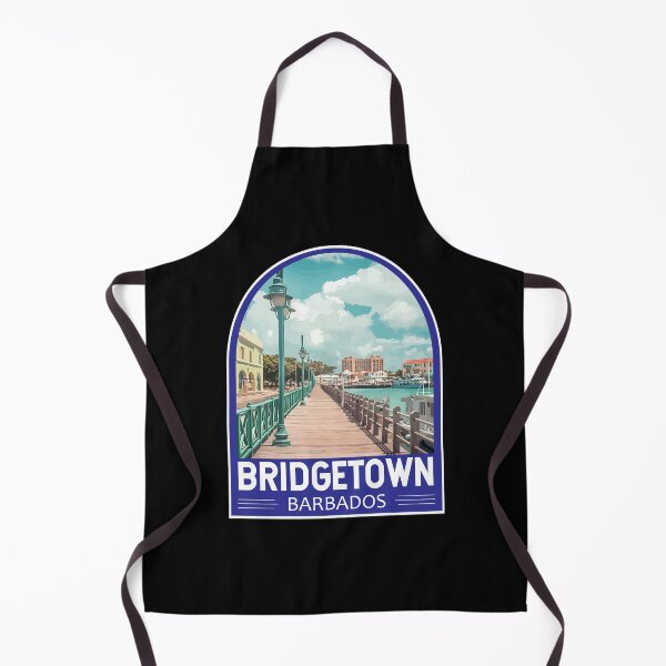 Item preview, Bridgetown Barbados Travel Art Emblem designed and sold by KrisSidDesigns.