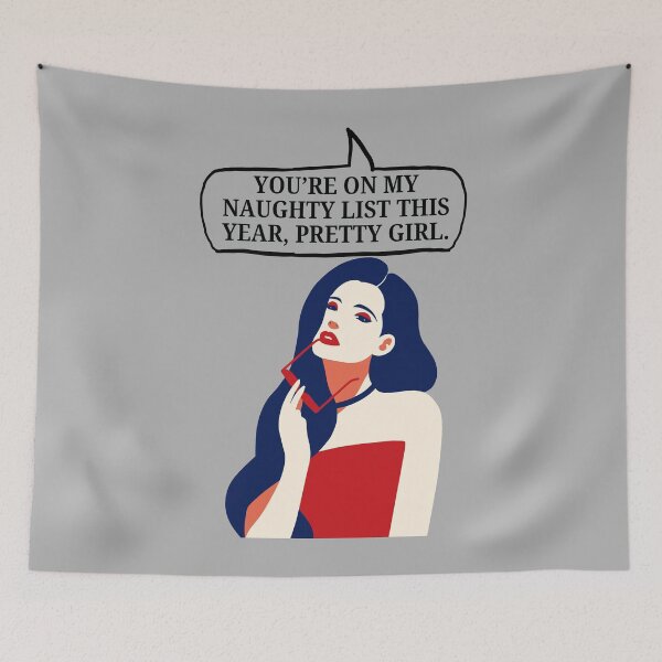 Item preview, You're on my naughty list this year pretty girl designed and sold by FlyShop1.