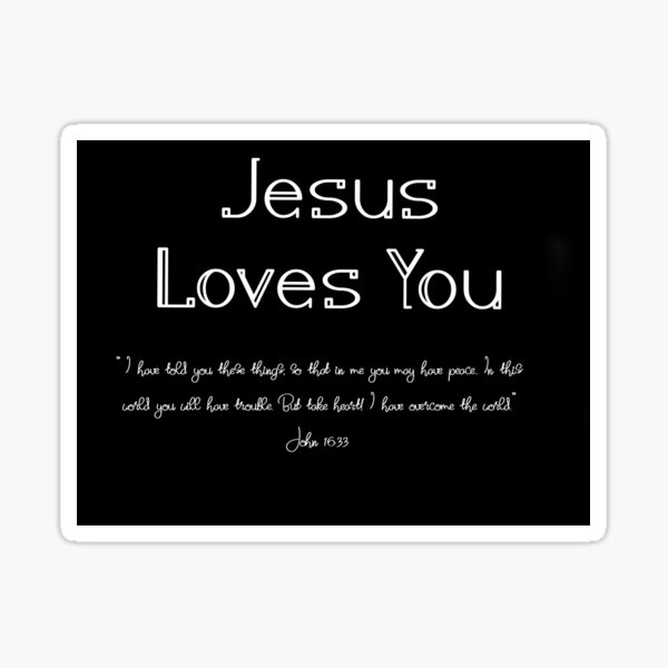 Item preview, Jesus Loves You designed and sold by LoveeDesignn.