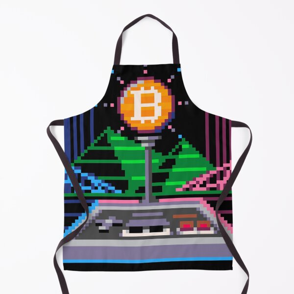 Item preview, Bitcoin Gaming Fan Pixel Art designed and sold by CyberRex.