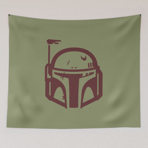 Item preview, Boba Fett Helmet Minimal designed and sold by MinimalGeekery.