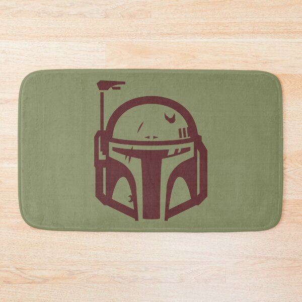 Artikel-Vorschau von Boba Fett Helm Minimal, designt und verkauft von MinimalGeekery.