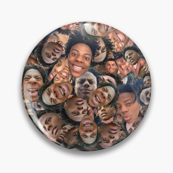 Item preview, iShowSpeed - Streamer face pattern designed and sold by ManOfManyFaces.