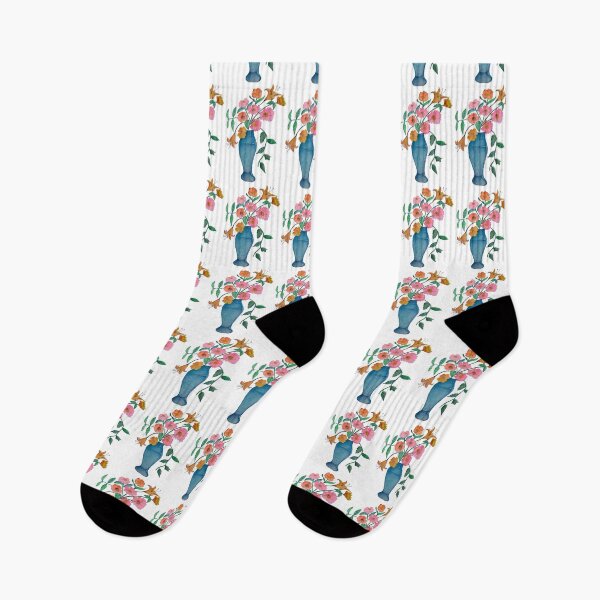 Item preview, Flowers in a blue vase  designed and sold by sdclifestyle.