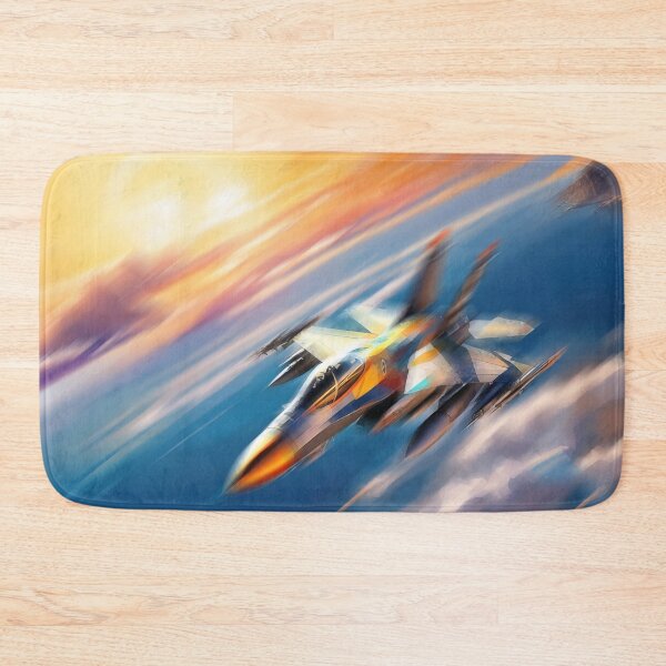 Item preview, Fighter Jet Supersonic in the Atmosphere designed and sold by Niko Pantele.