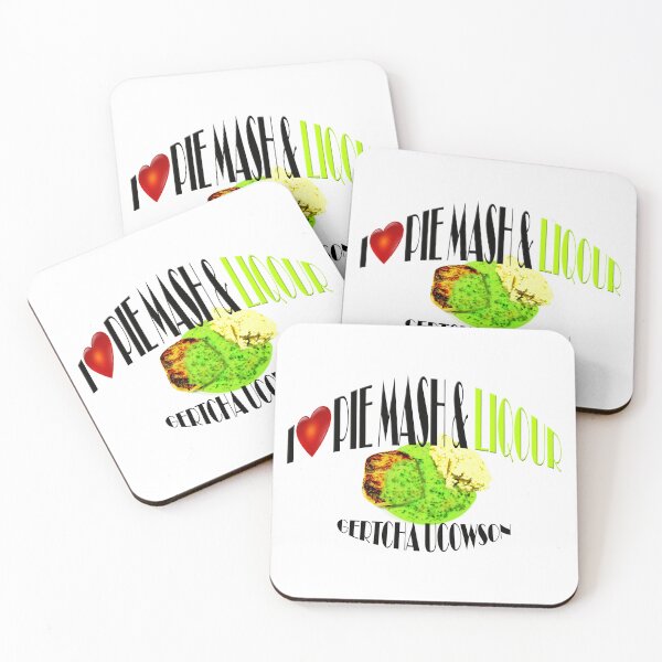 Item preview, I Love London Pie, Mash & Liquor V6f designed and sold by RetrospectUK.