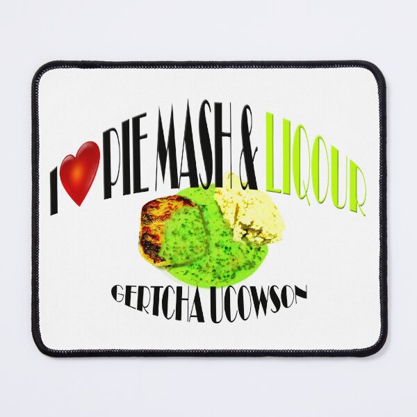 Item preview, I Love London Pie, Mash & Liquor V6f designed and sold by RetrospectUK.