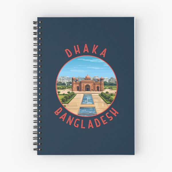 Item preview, Dhaka Bangladesh Retro Distressed Circle designed and sold by KrisSidDesigns.
