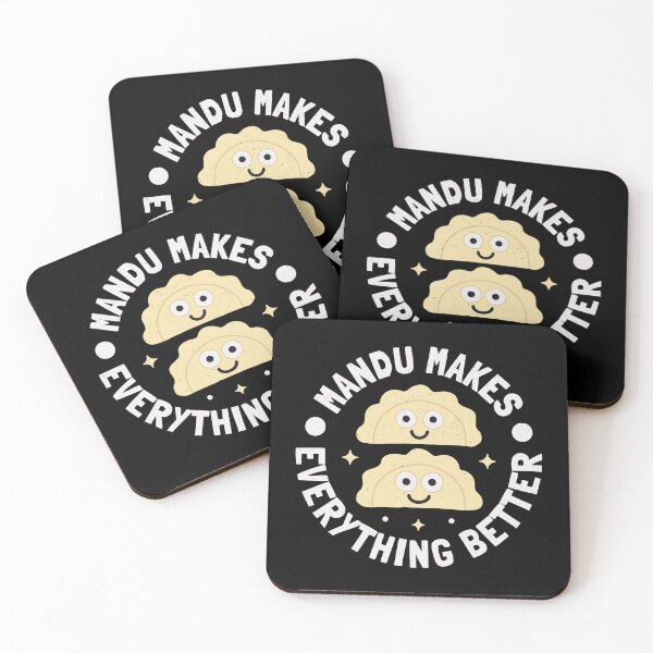 Item preview, Mandu Makes Everything Better - Korean Dumplings Mandu designed and sold by TomThornton.