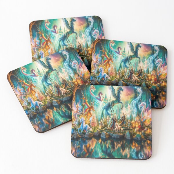 Item preview, Mystical Realm: Guardians of the Enchanted Forest designed and sold by BB artwork.