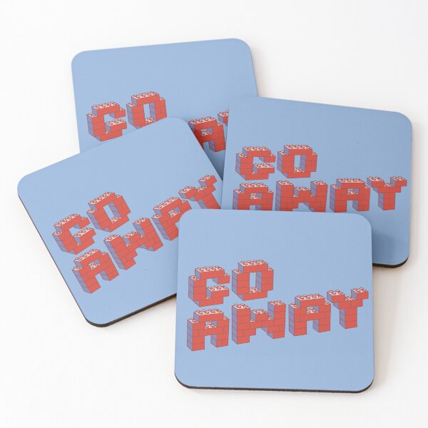 Item preview, Go Away Bricks designed and sold by Zsofi Makes.