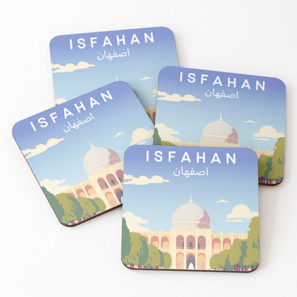 Item preview, Isfahan Iran Travel Print Esfahan designed and sold by Wander-World.
