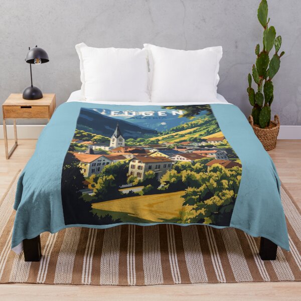 Item preview, Fugen Austria Illustration Travel Art Vintage designed and sold by KrisSidDesigns.