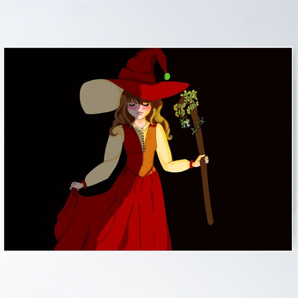 Item preview, Red Witch designed and sold by NekosArtwork.
