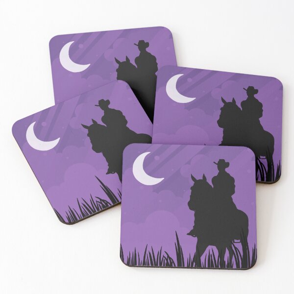 Item preview, Purple Cowboy at Night Design designed and sold by CarefulCreation.