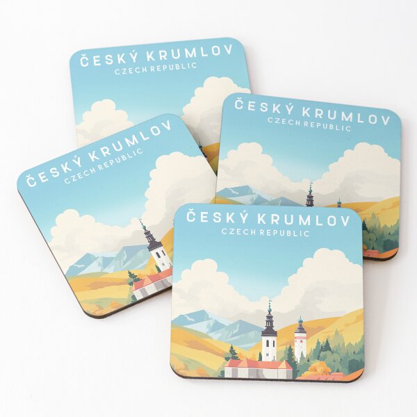 Item preview, Český Krumlov Czech Republic Travel Print Czechia designed and sold by Wander-World.