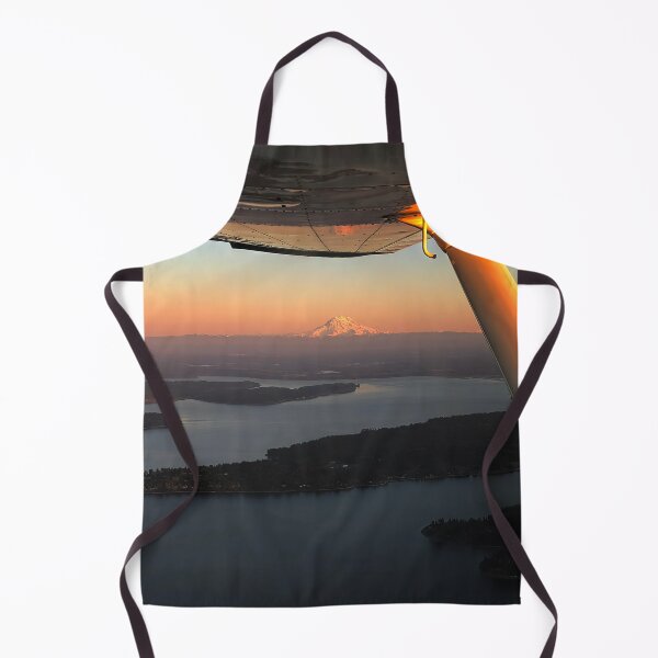 Item preview, Mt Rainier & Mt Adams Flying Sunset designed and sold by flyscenicair.