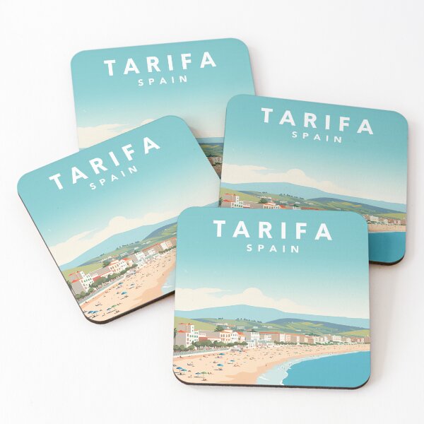 Item preview, Tarifa Spain Travel Print Cádiz designed and sold by Wander-World.