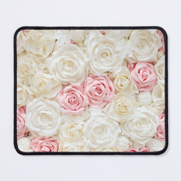 Item preview, Feminine Pink White Roses designed and sold by newburyboutique.