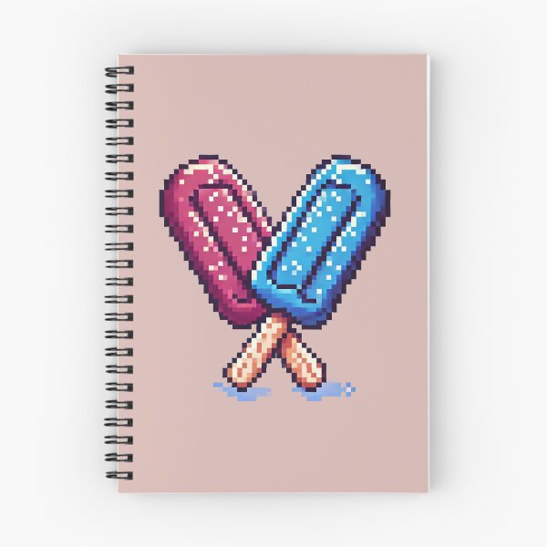 Item preview, Just Deep Magenta & Cobalt Blue Ice Cream Bars designed and sold by Fontible.