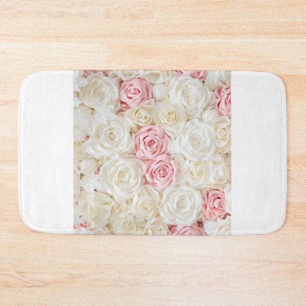 Item preview, Elegant Pink White Roses designed and sold by newburyboutique.