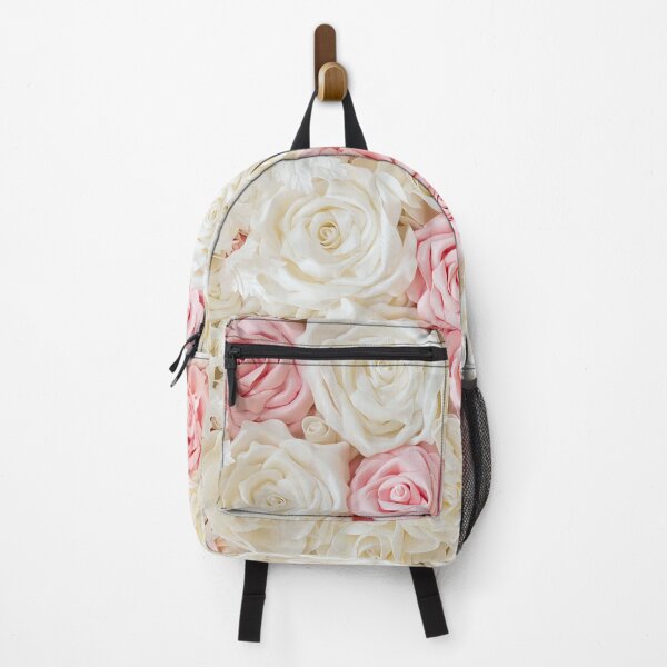 Item preview, Elegant Pink White Roses designed and sold by newburyboutique.