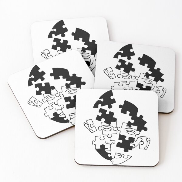 Item preview, Fragmented Identity Puzzle Face designed and sold by InkStation24.