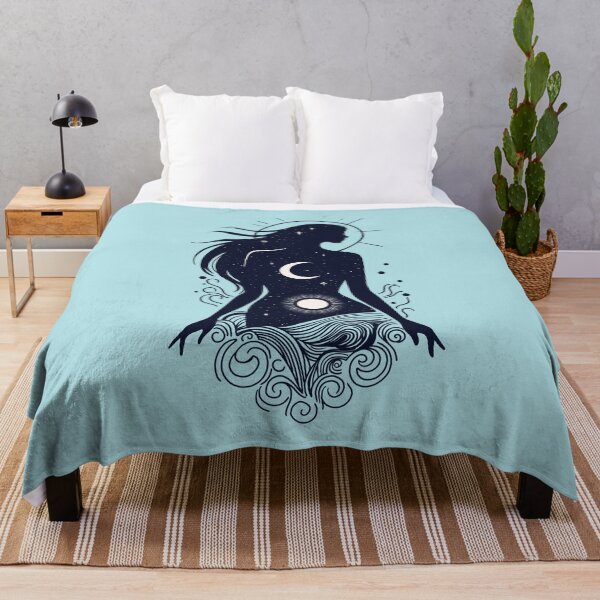 Item preview, Midnight Celestial Breeze -Ice Blue designed and sold by MaryAura.