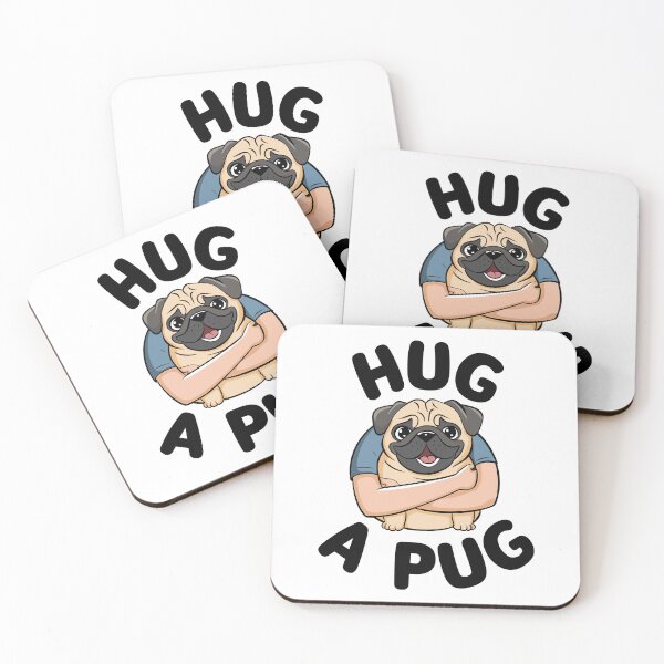Item preview, Pug Hug: Embrace the Cuteness! designed and sold by JPees.
